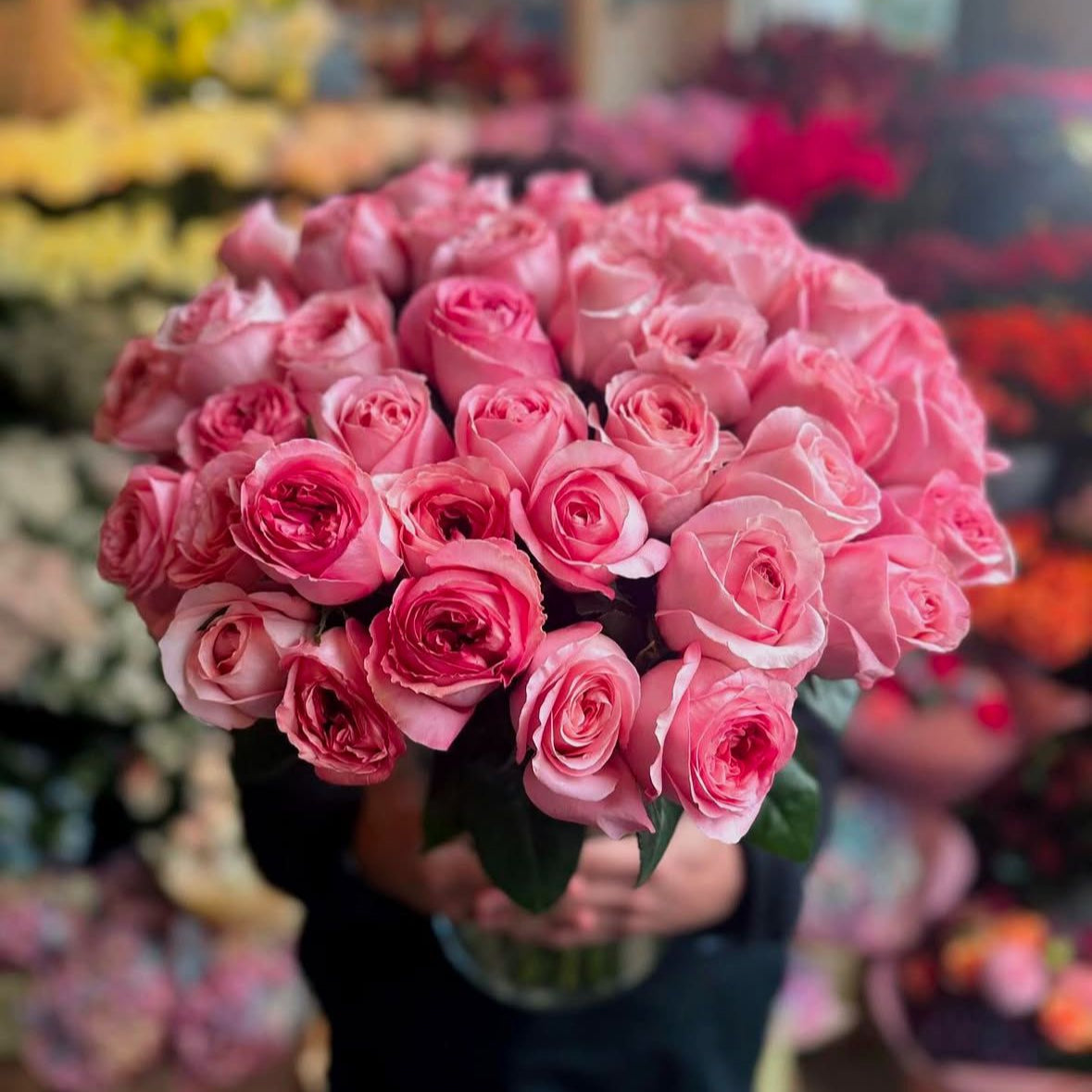 Pink Dusk Rose - Petals at Bibendum