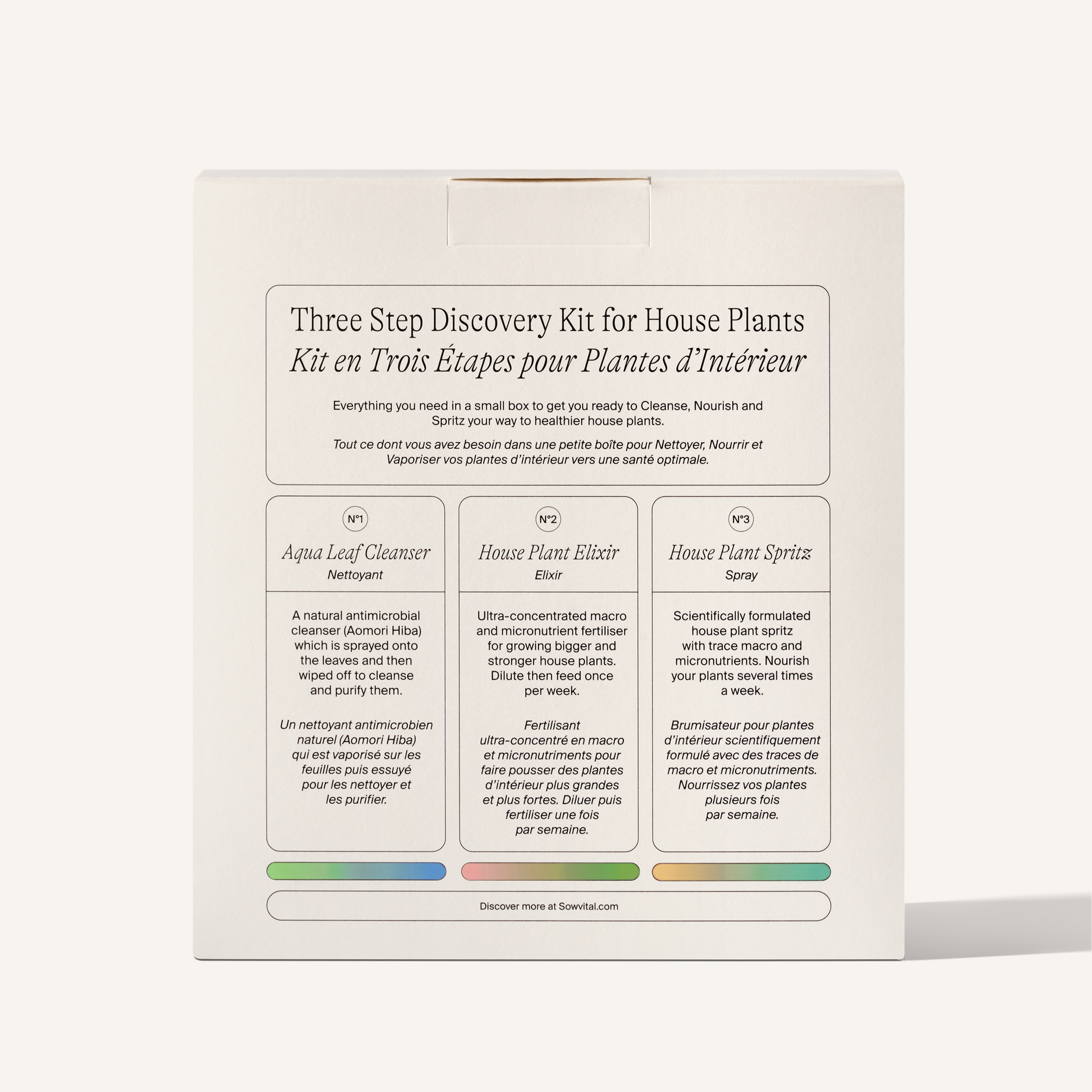 Sowvital's Three Step Kit