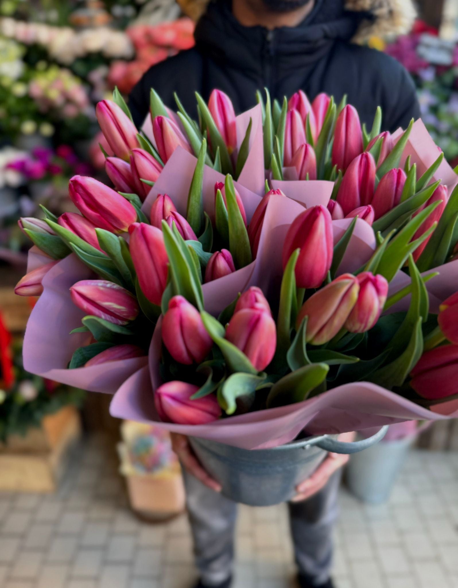 Romaine Royal French Tulips - Petals at Bibendum